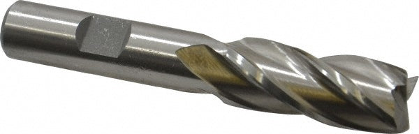 19/32" 4-Flute High Speed Steel Square End Mill - Cleveland C33163