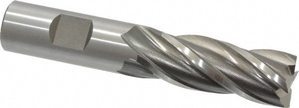 25/32" 4-Flute High Speed Steel Square End Mill - Cleveland C33170