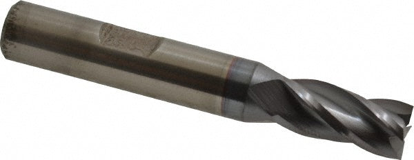 11/32" 4-Flute High Speed Steel Square End Mill, TiCN - Cleveland C33254