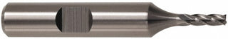 15/32" 4-Flute High Speed Steel Square End Mill, TiN - Cleveland C33205