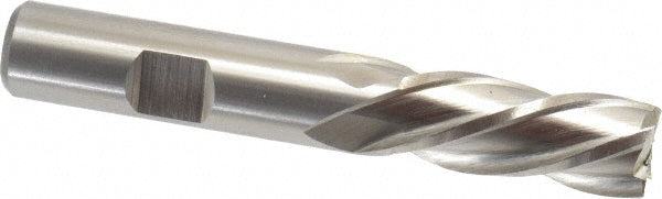 1/2" 4-Flute High Speed Steel Square End Mill - Cleveland C42306