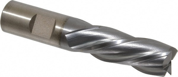 3/4" 4-Flute High Speed Steel Square End Mill, TiCN - Cleveland C33625