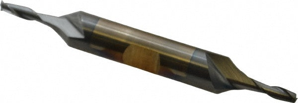 1/8" 2-Flute High Speed Steel Square End Mill, TiCN - Cleveland C33689
