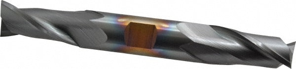 3/4" 2-Flute High Speed Steel Square End Mill, TiCN - Cleveland C33721