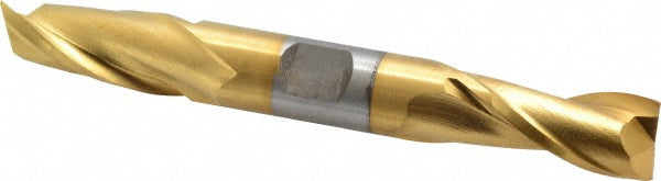 5/8" 2-Flute High Speed Steel Square End Mill, TiN - Cleveland C33676