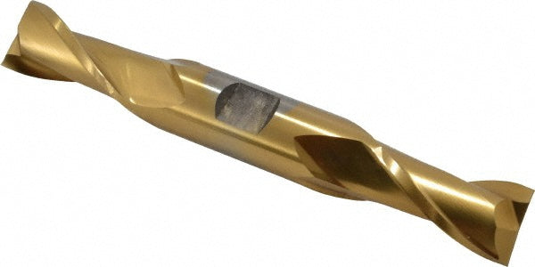 3/4" 2-Flute High Speed Steel Square End Mill, TiN - Cleveland C33680