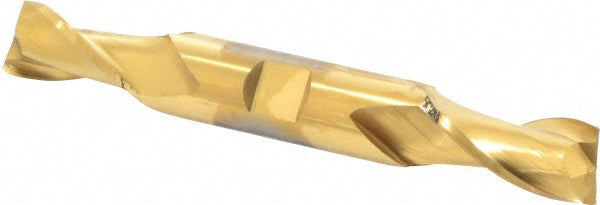 11/16" 2-Flute High Speed Steel Square End Mill, TiN - Cleveland C33678