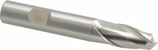 31/64" 2-Flute High Speed Steel Square End Mill - Cleveland C33746