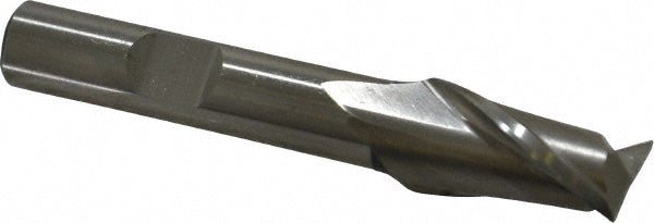 1/2" 2-Flute High Speed Steel Square End Mill - Cleveland C41617