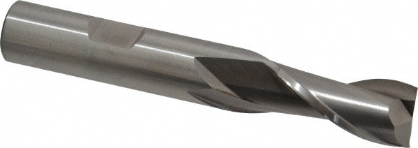 1/2" 2-Flute High Speed Steel Square End Mill - Cleveland C41618