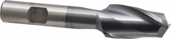 3/4" 2-Flute High Speed Steel Square End Mill, TiCN - Cleveland C33839