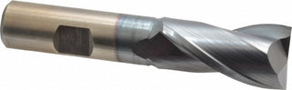 13/16" 2-Flute High Speed Steel Square End Mill, TiCN - Cleveland C38900