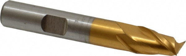 High Speed Steel Keyway End Mill, TiN - Cleveland C38939
