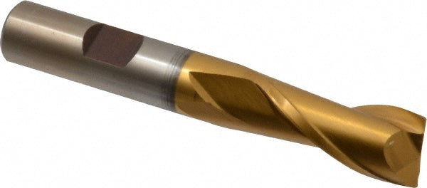 High Speed Steel Keyway End Mill, TiN - Cleveland C38945