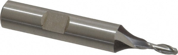 1/8" 2-Flute High Speed Steel Ball End Mill - Cleveland C42109