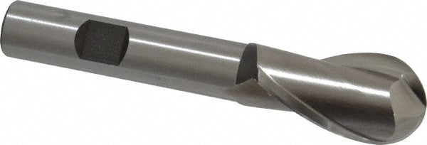 3/4" 2-Flute High Speed Steel Ball End Mill - Cleveland C42132