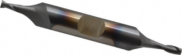 1/8" 2-Flute High Speed Steel Square End Mill, TiCN - Cleveland C39049