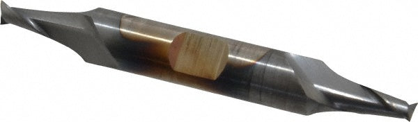 3/16" 2-Flute High Speed Steel Square End Mill, TiCN - Cleveland C39051