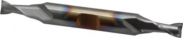 1/4" 2-Flute High Speed Steel Square End Mill, TiCN - Cleveland C39053