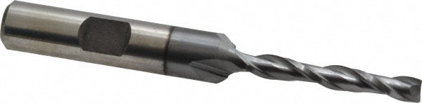 3/16" 2-Flute High Speed Steel Square End Mill, TiCN - Cleveland C39107