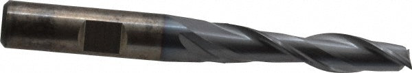 5/16" 2-Flute High Speed Steel Square End Mill, TiCN - Cleveland C39111