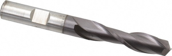 3/8" 2-Flute High Speed Steel Square End Mill, TiCN - Cleveland C39113