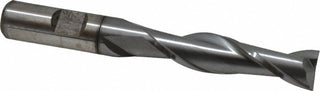 1/2" 2-Flute High Speed Steel Square End Mill, TiCN - Cleveland C39117