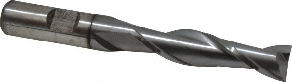 1/2" 2-Flute High Speed Steel Square End Mill, TiCN - Cleveland C39117