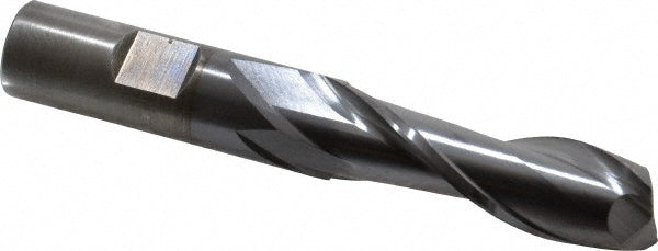 5/8" 2-Flute High Speed Steel Square End Mill, TiCN - Cleveland C39120