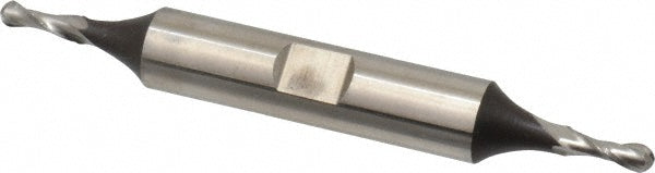 1/8" 2-Flute High Speed Steel Ball End Mill - Cleveland C42184