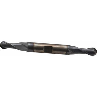 5/16" 2-Flute High Speed Steel Ball End Mill, TiCN - Cleveland C39164