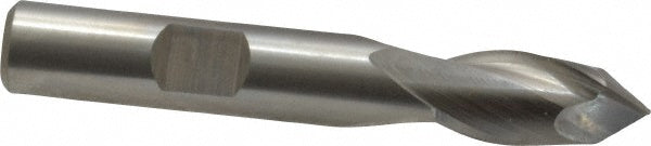 3/8" 2-Flute High Speed Steel Drill Mill End Mill - Cleveland C32432