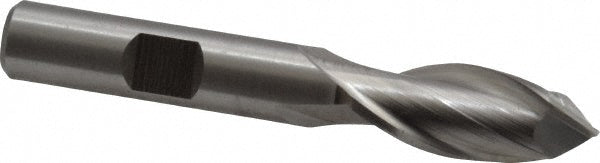 7/16" 2-Flute High Speed Steel Drill Mill End Mill - Cleveland C32433