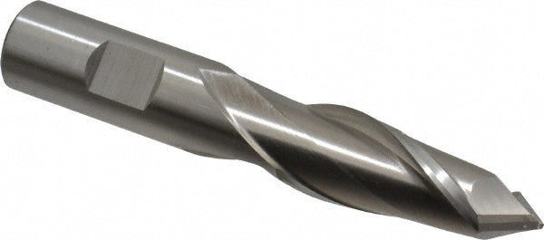 5/8" 2-Flute High Speed Steel Drill Mill End Mill - Cleveland C32436