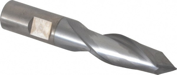 5/8" 2-Flute High Speed Steel Drill Mill End Mill, TiCN - Cleveland C40525