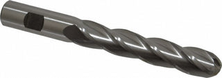 3/4" 4-Flute High Speed Steel Ball End Mill - Cleveland C33349