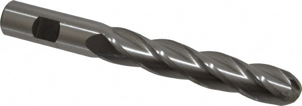 3/4" 4-Flute High Speed Steel Ball End Mill - Cleveland C33349