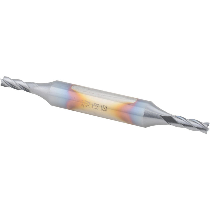 5/32" 4-Flute High Speed Steel Square End Mill, TiCN - Cleveland C33102