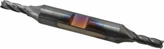 11/64" 4-Flute High Speed Steel Square End Mill, TiCN - Cleveland C33103