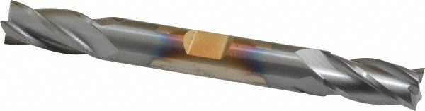 3/8" 4-Flute High Speed Steel Square End Mill, TiCN - Cleveland C33116