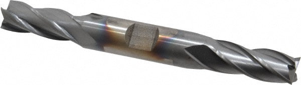 7/16" 4-Flute High Speed Steel Square End Mill, TiCN - Cleveland C33120