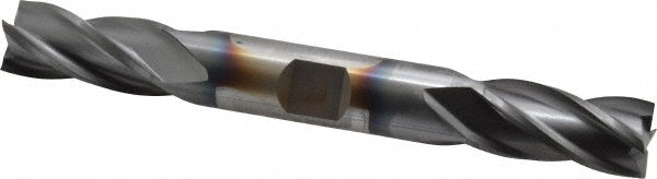 1/2" 4-Flute High Speed Steel Square End Mill, TiCN - Cleveland C33124