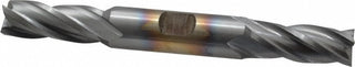 9/16" 4-Flute High Speed Steel Square End Mill, TiCN - Cleveland C33126