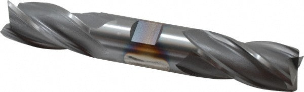 1" 4-Flute High Speed Steel Square End Mill, TiCN - Cleveland C33140