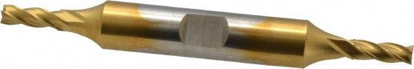5/32" 4-Flute High Speed Steel Square End Mill, TiN - Cleveland C33061