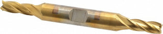1/4" 4-Flute High Speed Steel Square End Mill, TiN - Cleveland C33067