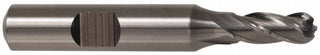 5/8" 4-Flute High Speed Steel Ball End Mill - Cleveland C41297