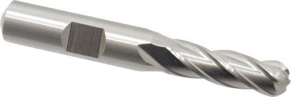 5/16" 4-Flute High Speed Steel Ball End Mill - Cleveland C33302