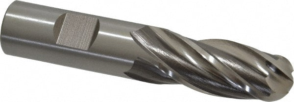 3/4" 4-Flute High Speed Steel Ball End Mill - Cleveland C41300