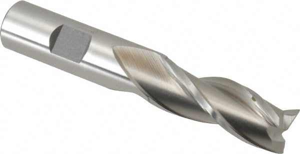 5/8" 3-Flute High Speed Steel Square End Mill - Cleveland C39653